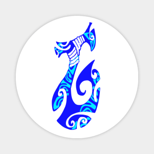 MATAU - Blue (Fish hook) Magnet